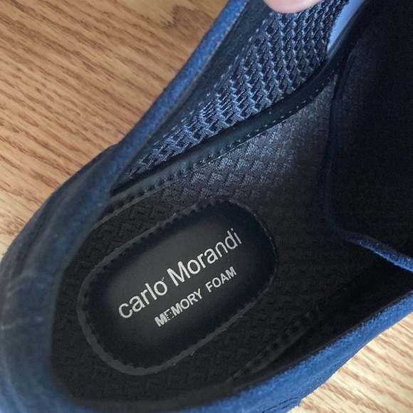 Carlo Morandi blue suede shoes - Picture 6 of 8